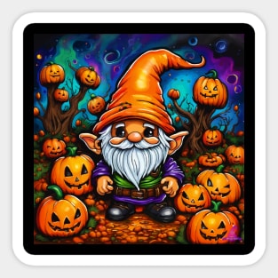 HALLOWEEN GNOME Sticker